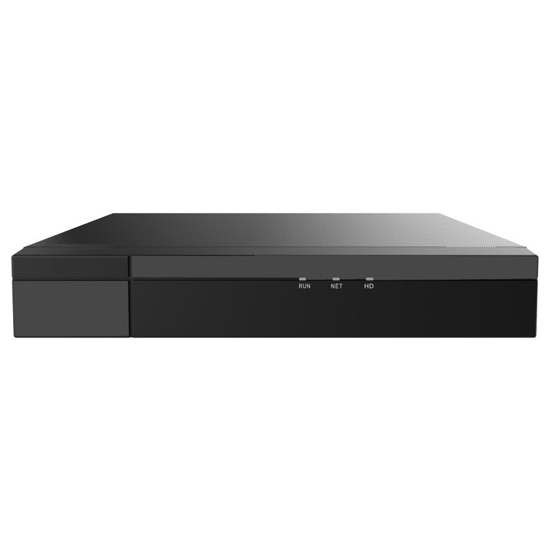 Sleek Flat Black NVR Rack Ready